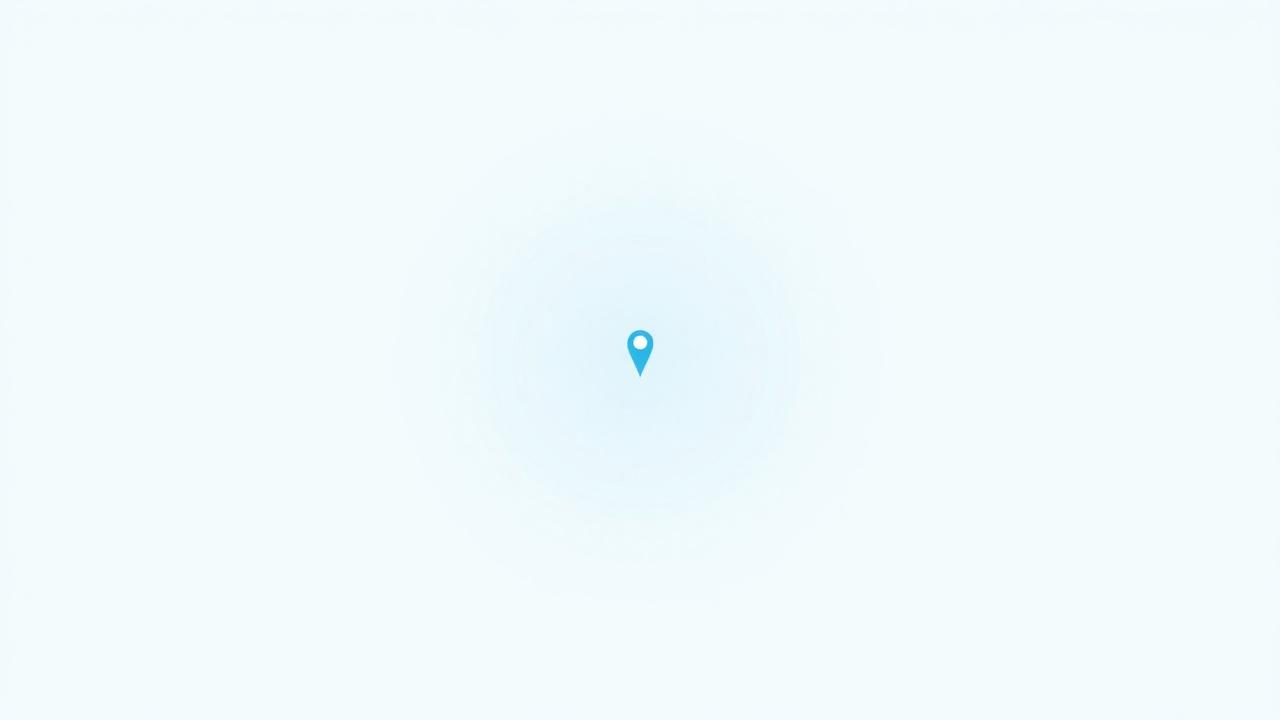 Static map showing Glaciera Bytes office location at 123 Frozen Peak Way, Suite 101, Atlanta, GA 30303
