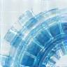 GlacierGen Asset Creator icon, an abstract ice crystal blending into a gear