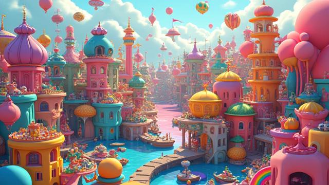 A vibrant collage of diverse user-created items like custom avatars, themed levels, and unique game assets within a Roblox-like environment, showcasing creativity and community.