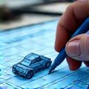 Initial sketch and concept art for a Roblox asset